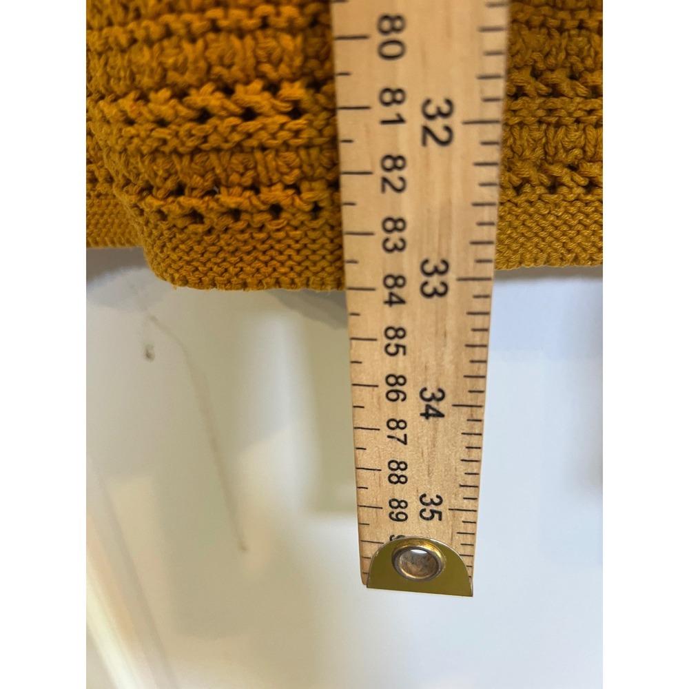 Universal Thread Womens Romper Knit Drawstring Waist Mustard Yellow Size Large - Picture 4 of 5
